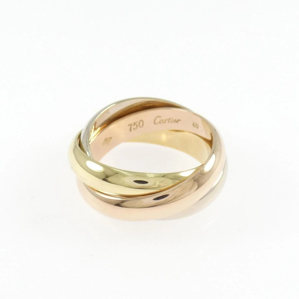 CARTIER Authentic Gold Trinity Ring